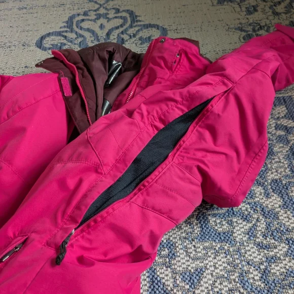 Columbia Women's Pink Ski & Snow Jacket - Picture 5 of 8